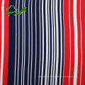 75D striped printed chiffon polyester fabric